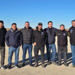 VISITAN EL PREDIO DONDE FUNCIONARÁ LA NUEVA ESCUELA DEL VIENTO DE PICO TRUNCADO
