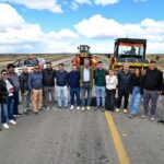 Firman el inicio de la obra de la Ruta Nacional 40 “Los Tamariscos – Facundo” con fondos provinciales