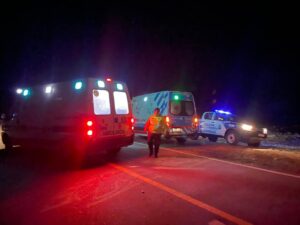 RUTA NACIONAL N° 3 – COLISIÓN SIN PERSONAS LESIONADAS