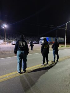 CALETA OLIVIA – OPERATIVO DE CONTROL VEHICULAR EN ACCESO NORTE