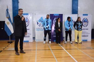 Georgión: el deporte «educa, promueve hábitos y da disciplina» a los jóvenes