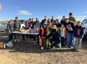 Karting: El pequeño Bautista González hizo podio en Caleta Olivia
