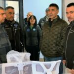Güenchenen supervisó la etapa final de la nueva sede del SIPGER en Las Heras