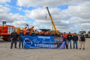 LLEGÓ A KOLUEL KAYKE UN NUEVO EQUIPO PERFORADOR